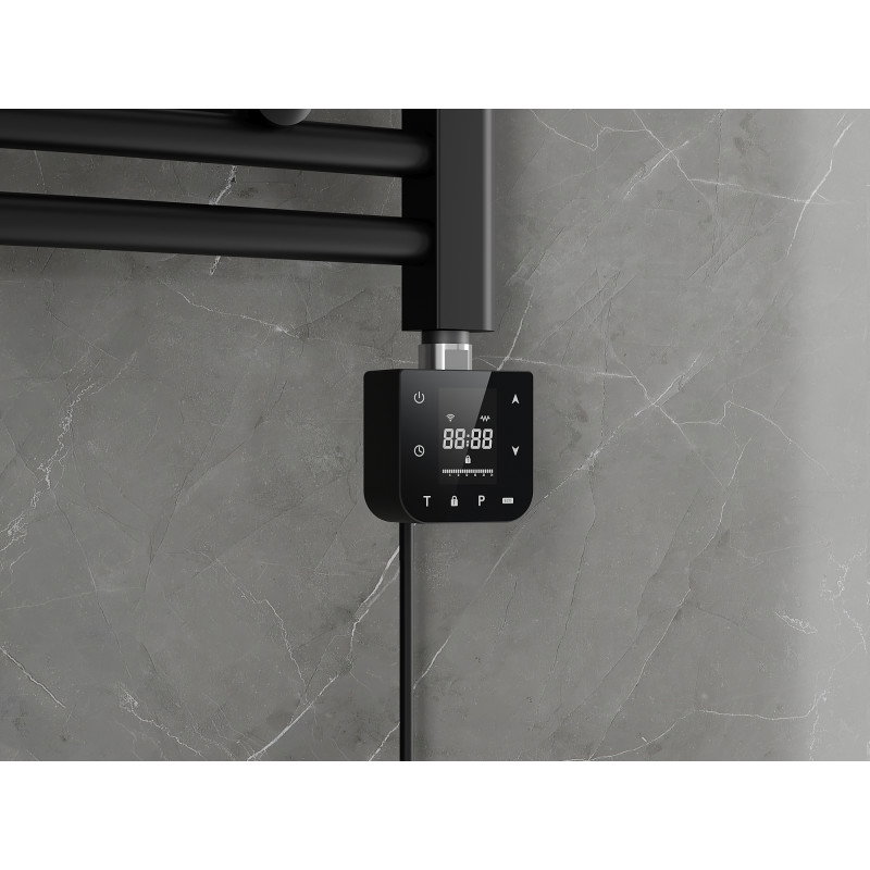 Mexen FA-F elektronesch Heizung mat Wi-Fi, 600 W, schwaarz - W953-0600-70