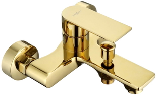 Mexen Royo grifo de bañera, dorado - 72230-50