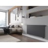 Mexen Flat CVF11 panel radiator 600 x 800 mm, bottom connection, 627 W, anthracite - W611F-060-080-66