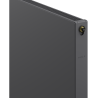 Mexen Flat CVF11 radiateur plat 600 x 1200 mm, raccordement inférieur, 940 W, anthracite - W611F-060-120-66