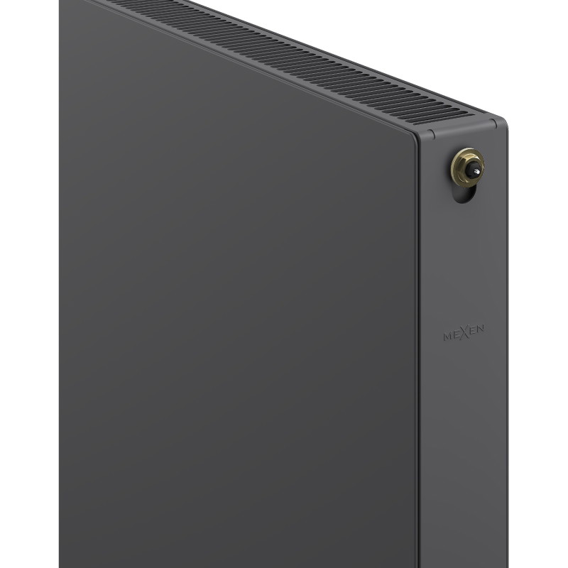 Mexen CVF21 Radiador plano 600 x 1200 mm, conexión inferior, 1452 W, antracita - W621F-060-120-66