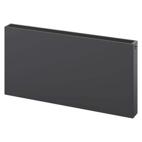 Mexen CVF22 Plakans plākšņu radiators 400 x 1800 mm, apakšējais pieslēgums, 2049 W, antracīts - W622F-040-180-66