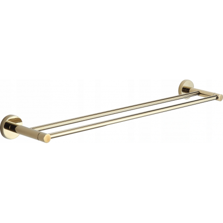 Mexen Remo double porte-serviettes, doré - 7050725-50