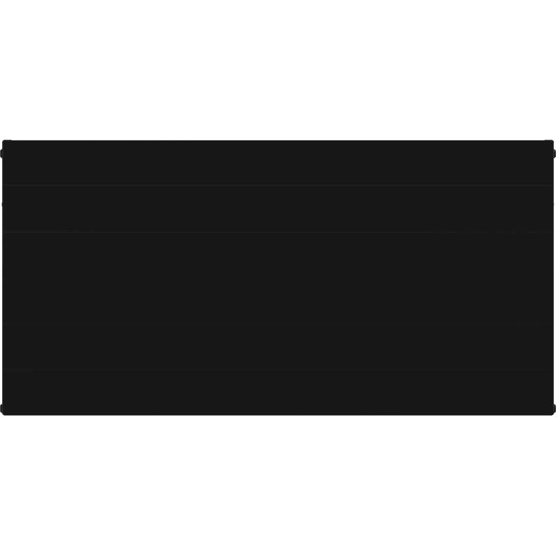 Mexen CL22 Radiador de painel 600 x 400 mm, ligação lateral, 633 W, preto - W422L-060-040-70