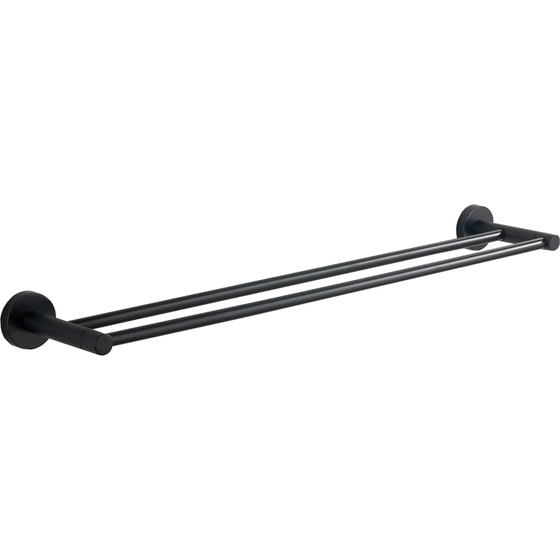 Mexen Remo double towel rack, black - 7050725-70