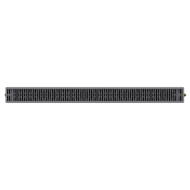 Mexen CVF22 Flat paneelradiator 900 x 900 mm, aansluiting aan de onderkant, 1979 W, antraciet - W622F-090-090-66