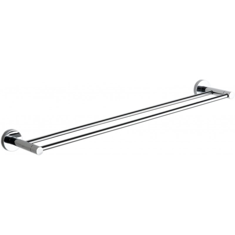 Mexen Remo dubbele handdoekrek, chroom - 7050725-00