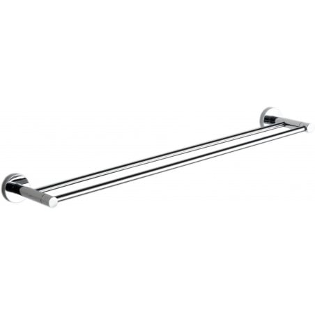 Mexen Remo double porte-serviettes, chrome - 7050725-00