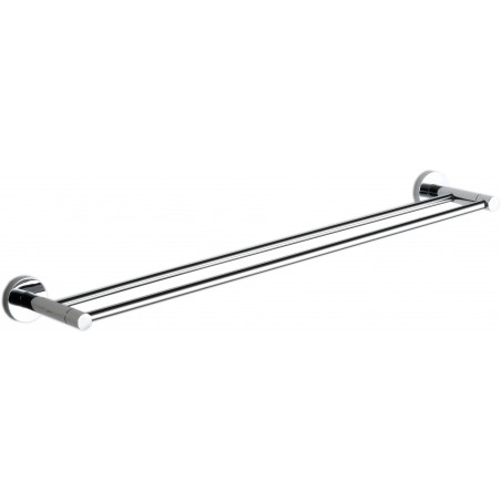 Mexen Remo perchero doble para toallas, cromo - 7050725-00