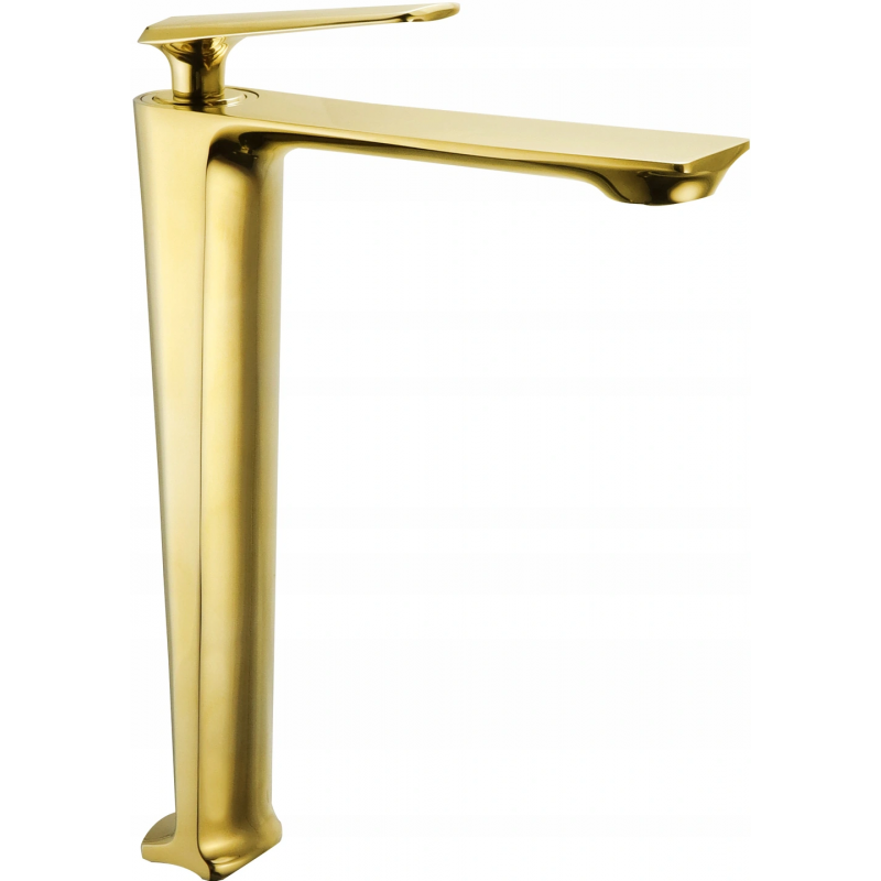 Mexen Ares rubinetto da lavabo alto, oro - 744110-50