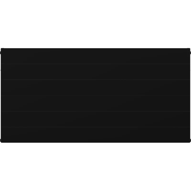 Mexen Line CL22 Plattenheizkörper 900 x 900 mm, seitlicher Anschluss, 1979 W, schwarz - W422L-090-090-70