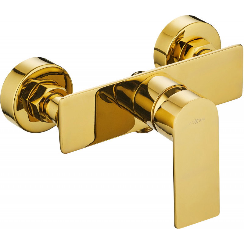 Mexen Alfa shower tap, gold - 745740-50