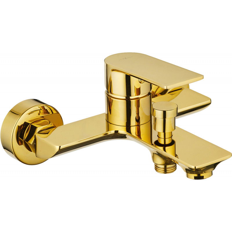 Mexen Alfa rubinetto per vasca da bagno, oro - 745730-50