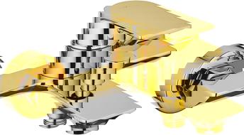 Mexen Alfa badkarskran, guld - 745730-50