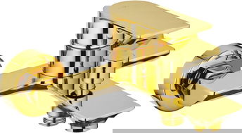 Mexen Alfa batterie de baignoire, dorée - 745730-50