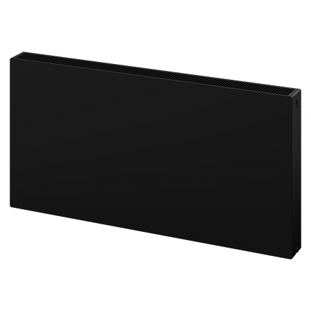 Mexen Flat CF22 panel radiator 400 x 500 mm, side connection, 569 W, black - W422F-040-050-70