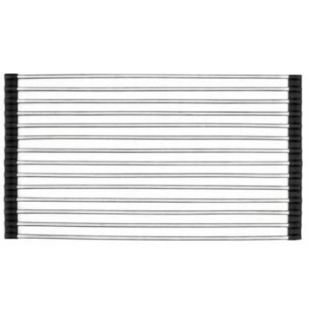 Mexen escurridor de cocina enrollable, negro - 660949-70