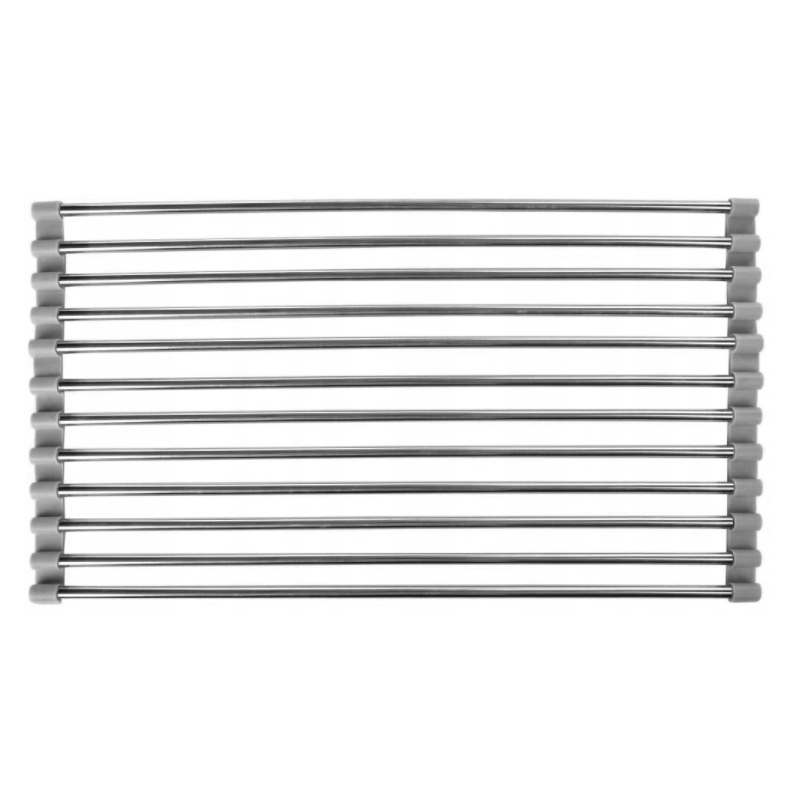 Mexen escurridor de cocina enrollable para platos, gris - 660949-71