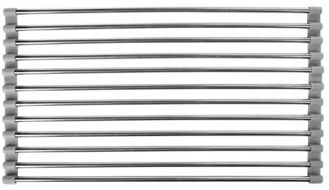 Mexen escurridor de cocina enrollable para platos, gris - 660949-71