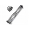Mexen faltbarer Küchenabtropfer, grau - 660949-71