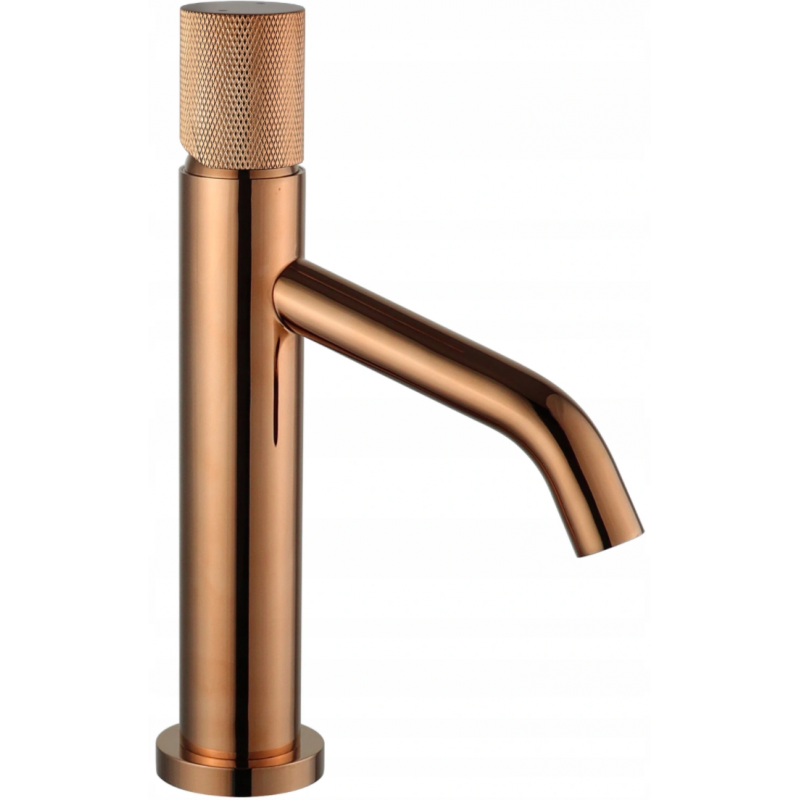 Mexen Rumba One grifo de lavabo, oro rosa - 73501-60