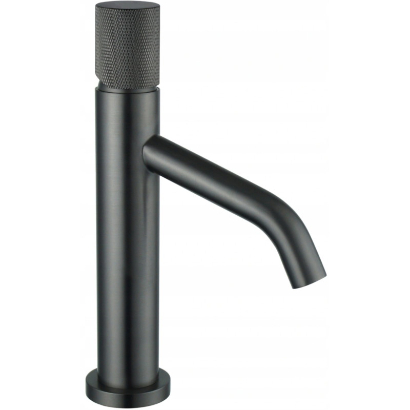 Mexen Rumba One  robinet de lavabo, gun gray brossé - 73501-66