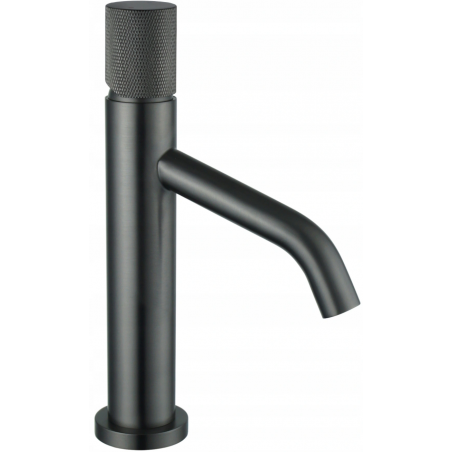 Mexen Rumba One  rubinetto da lavabo, grigio gun spazzolato - 73501-66