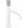 Mexen Rumba One grifo de lavabo, blanco/cromo - 73501-22