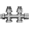 Mexen Heizkörperventil, Eck-/Durchgangsform, Duplex, DN50, Chrom - W908-000-01
