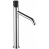 Mexen Rumba One grifo alto para lavabo, cromo/negro - 73511-07