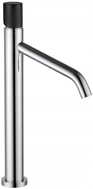Mexen Rumba One  high washbasin faucet, chrome/black - 73511-07