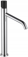 Mexen Rumba One hohe Waschtischarmatur, Chrom/Schwarz - 73511-07