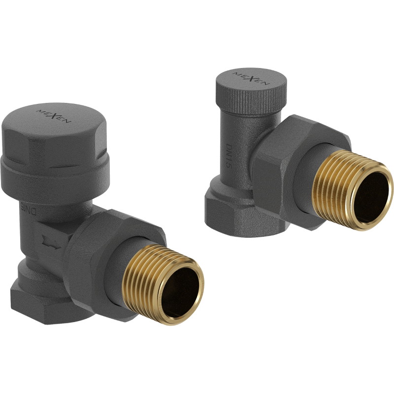 Mexen Uni-Term radiaatorinurgaklapid, antratsiit - W901-000-66