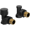 Mexen Uni-Term radiatoru vārsti ar leņķi, melni - W901-000-70