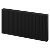 Mexen C22 platte radiator 500 x 400 mm, zij aansluiting, 570 W, zwart - W422-050-040-70
