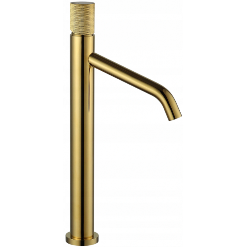 Mexen Rumba One high basin tap, gold - 73511-50