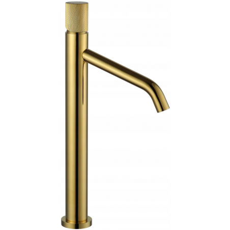 Mexen Rumba One  hoher Waschtischarmatur, gold - 73511-50