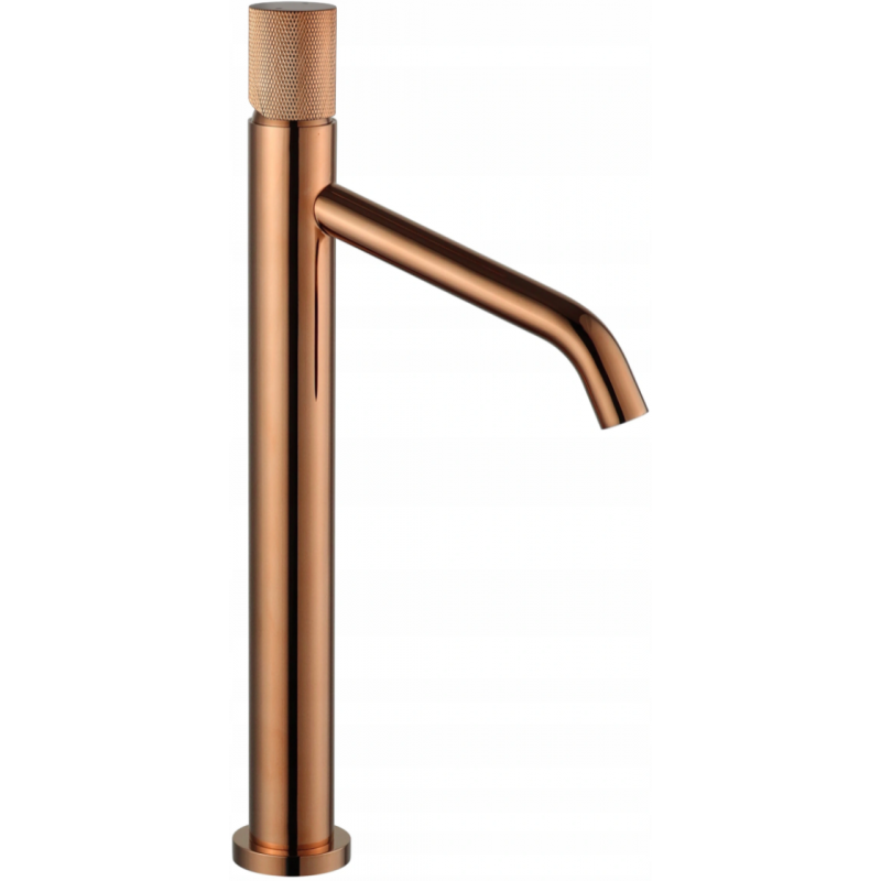 Mexen Rumba One  hoher Waschtischarmatur, roségold - 73511-60