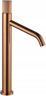 Mexen Rumba One high washbasin tap, rose gold - 73511-60