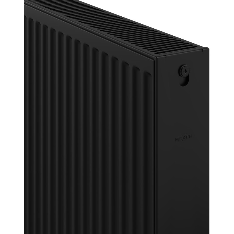 Mexen C22 plaatradiator 500 x 1200 mm, zij-aansluiting, 1709 W, zwart - W422-050-120-70
