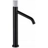 Mexen Rumba One high basin tap, black/chrome - 73511-77