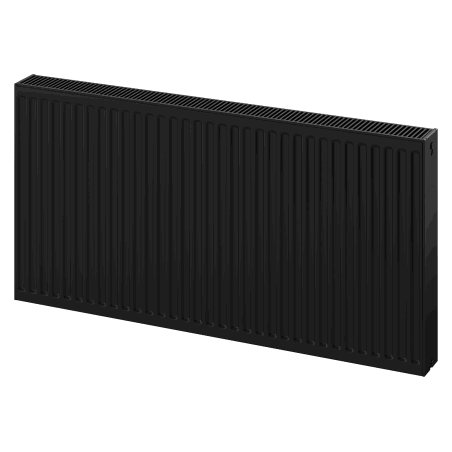 Mexen C22 Plattenheizkörper 600 x 1200 mm, seitlicher Anschluss, 1983 W, schwarz - W422-060-120-70