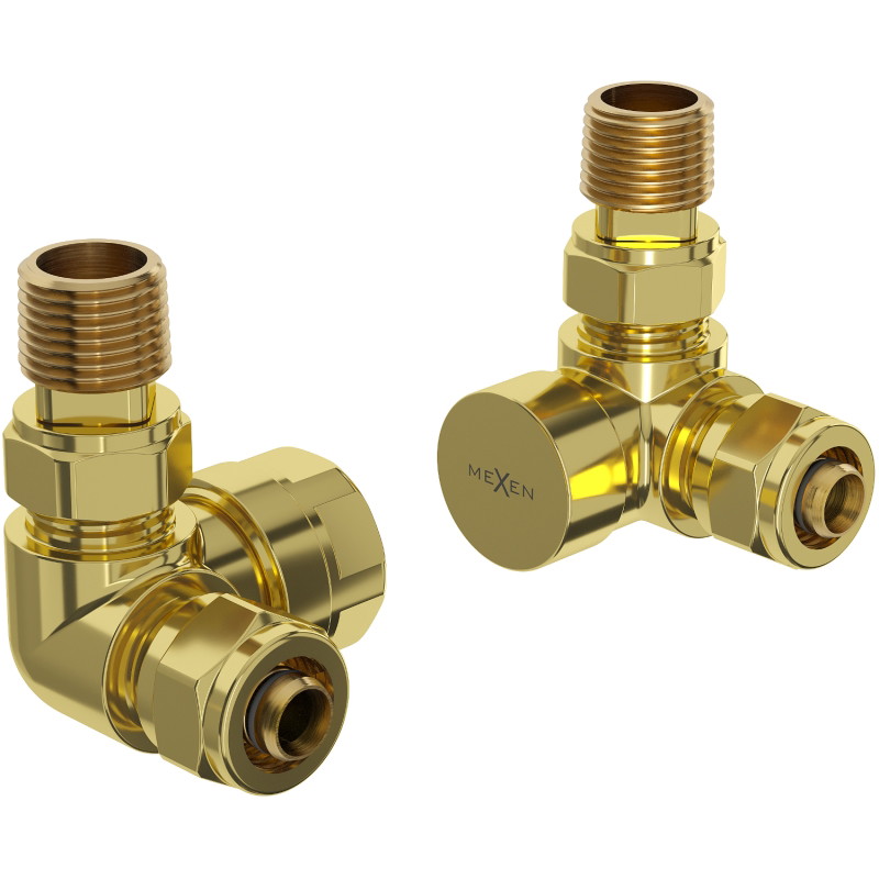 Mexen Uni-Term radiatoru vārsti, zelta - W903-000-50