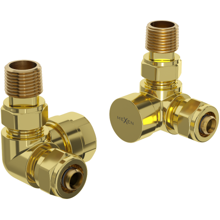 Mexen Heizkörperventile axial, goldfarben - W903-000-50