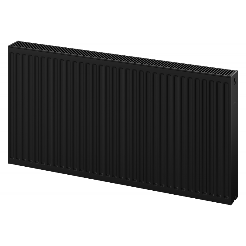 Mexen C22 plaatradiator 900 x 1400 mm, zij aansluiting, 3198 W, zwart - W422-090-140-70