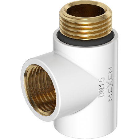 Mexen Uni-Term T conector para resistencia eléctrica, blanco - W906-000-20