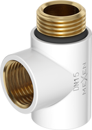 Mexen té de raccordement pour résistance électrique, blanc - W906-000-20