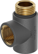 Mexen Uni-Term raccordo a T per resistenza elettrica, antracite - W906-000-66