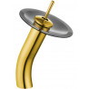 Mexen Niagara tall gold bathroom faucet - 745610-57