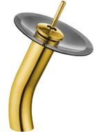 Mexen Niagara tall gold bathroom faucet - 745610-57